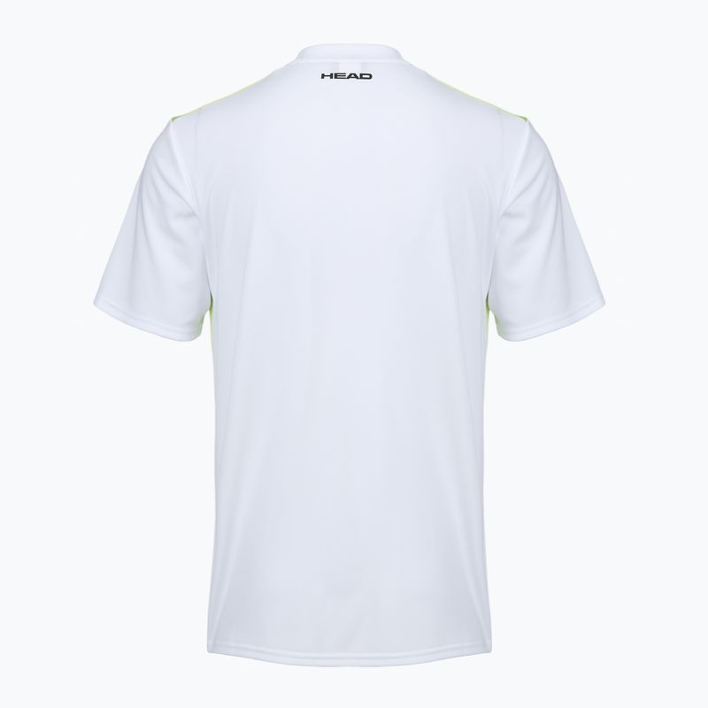 Vyriški teniso marškinėliai HEAD Topspin print vision m/lime 2