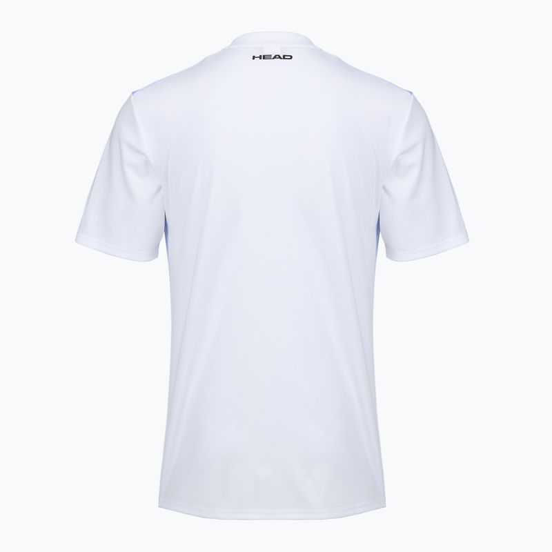 Vyriški teniso marškinėliai HEAD Topspin print vision m/navy 2