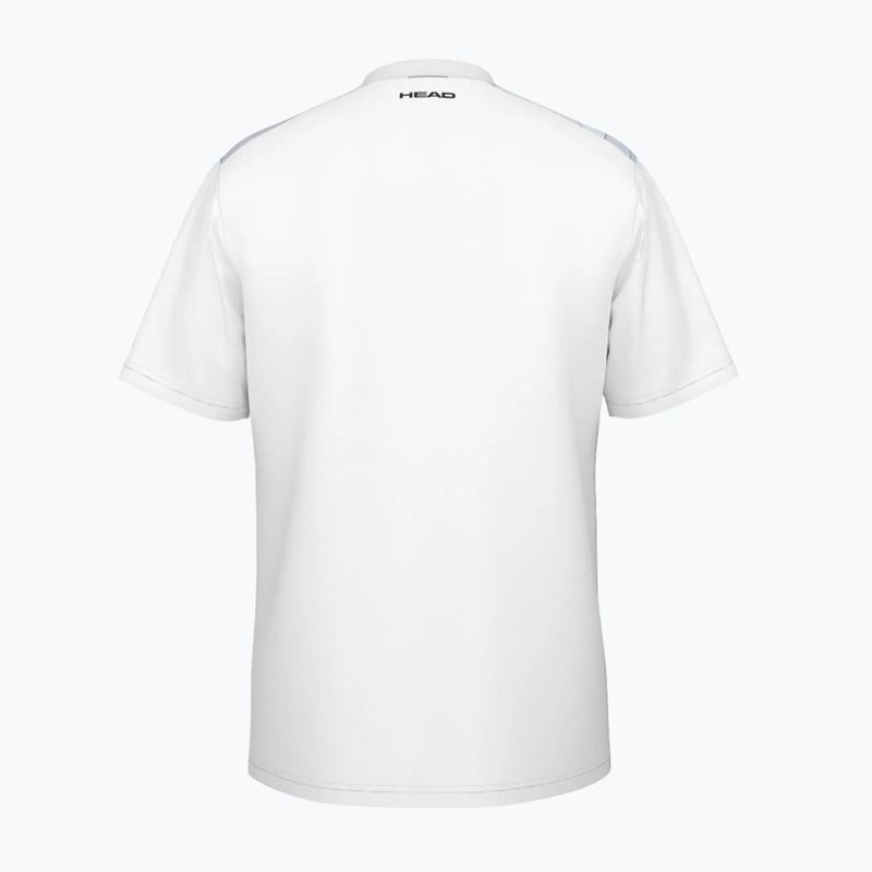 Vyriški teniso marškinėliai HEAD Topspin print vision m/navy 2