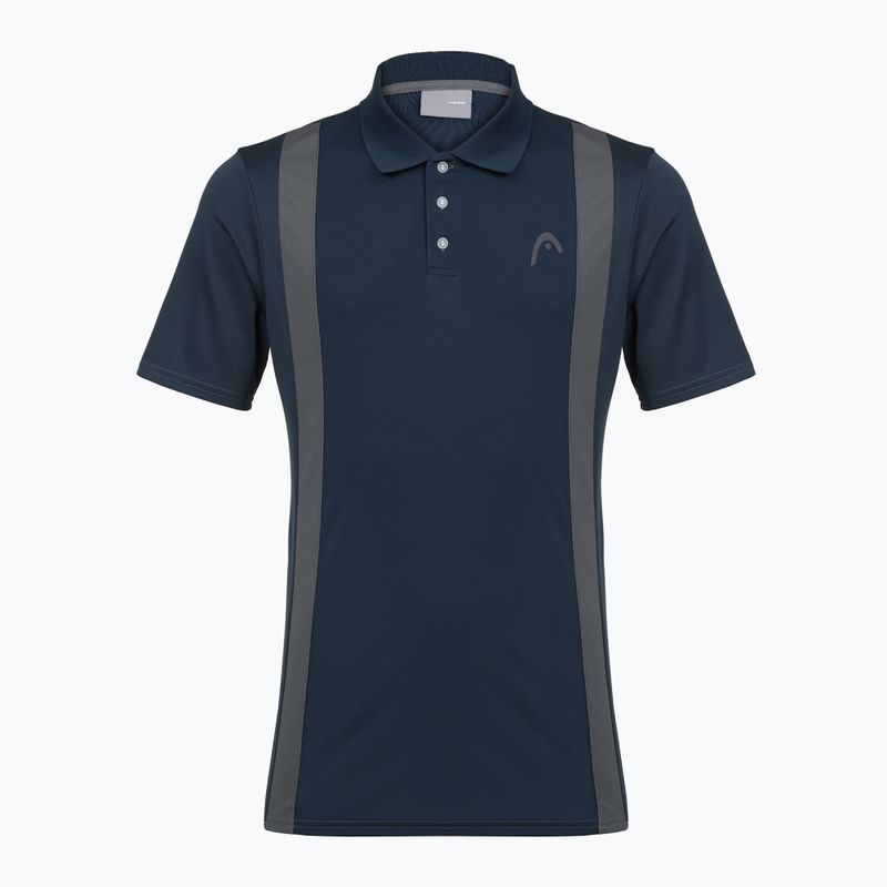 Vyriški teniso polo marškinėliai HEAD Club 25 Tech Polo navy 7