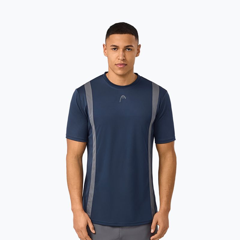 Vyriški teniso polo marškinėliai HEAD Club 25 Tech Polo navy