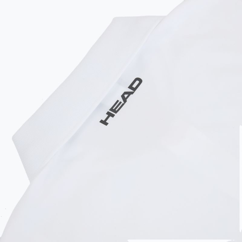 Vyriški teniso polo marškinėliai HEAD Club 25 Tech Polo white 4