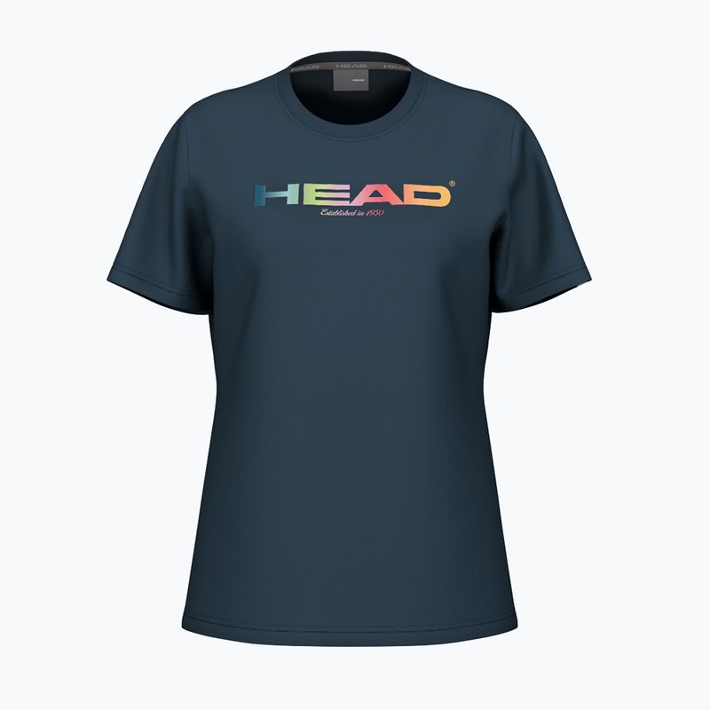 Moteriški teniso marškinėliai HEAD Rainbow W navy