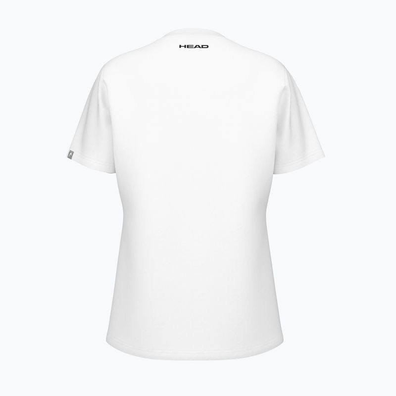 Moteriški teniso marškinėliai HEAD Rainbow W white 2