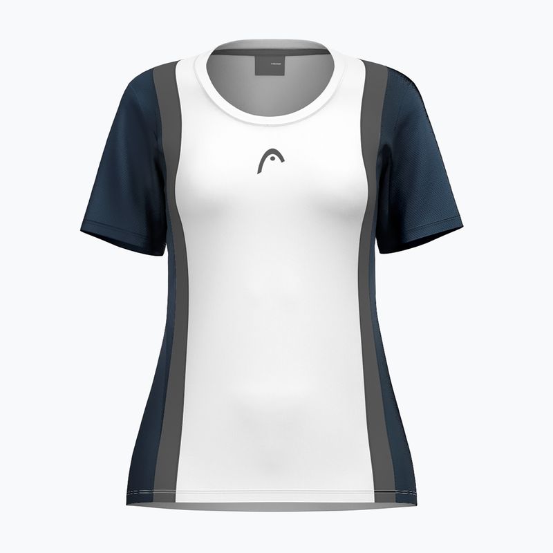 Moteriški teniso marškinėliai HEAD Club 25 Tech W navy/white