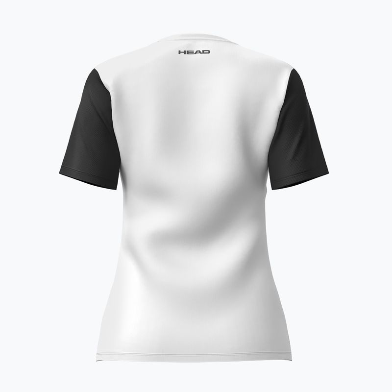 Moteriški teniso marškinėliai HEAD Club 25 Tech W navy/white 2