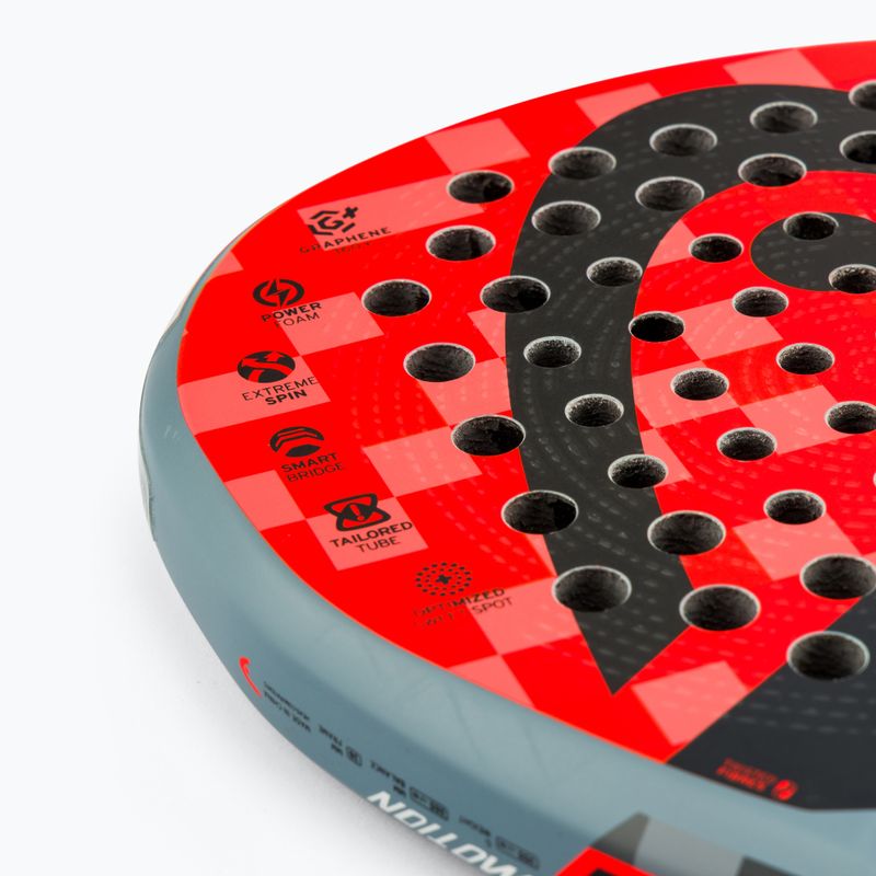 HEAD irklentės raketė Graphene 360+ Delta Motion su CB raudona/juoda 228110 6