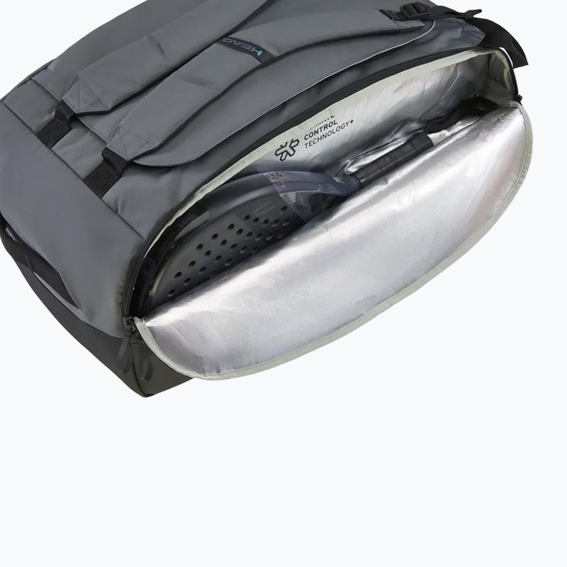 Padelio krepšys HEAD Pro X Padel Duffle Bag L 59,5 l black/ dark grey 2