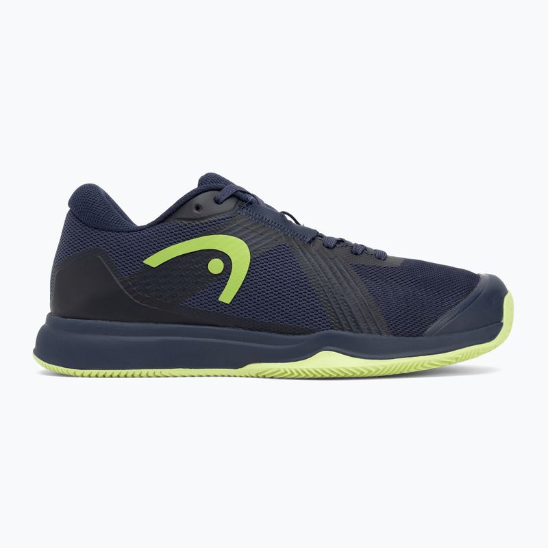Vyriški teniso batai HEAD Sprint Team 4.0 Clay navy/ lime 2