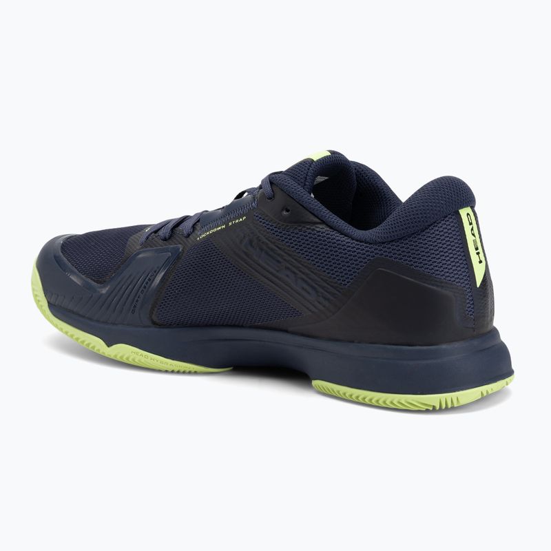 Vyriški teniso batai HEAD Sprint Team 4.0 Clay navy/ lime 3