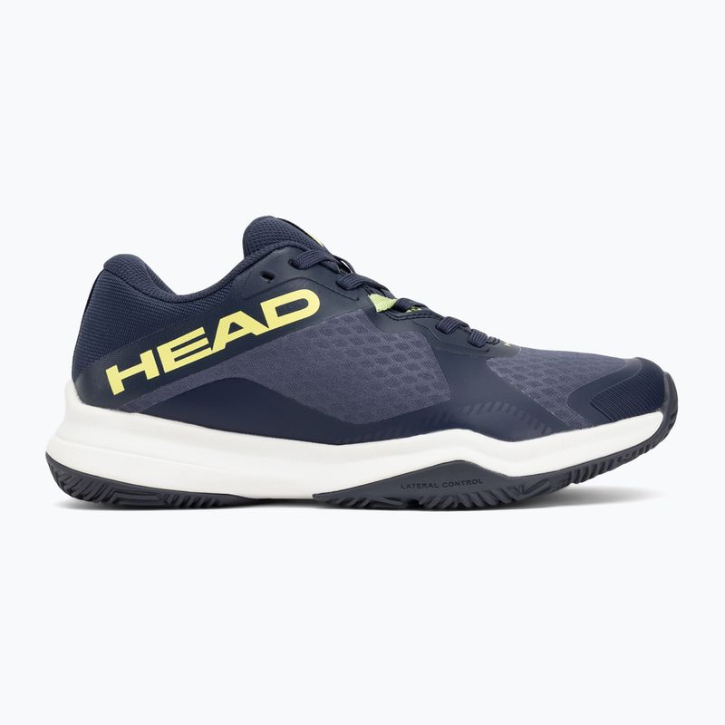 Vyriški padelio batai HEAD Motion Team navy/ lime 2