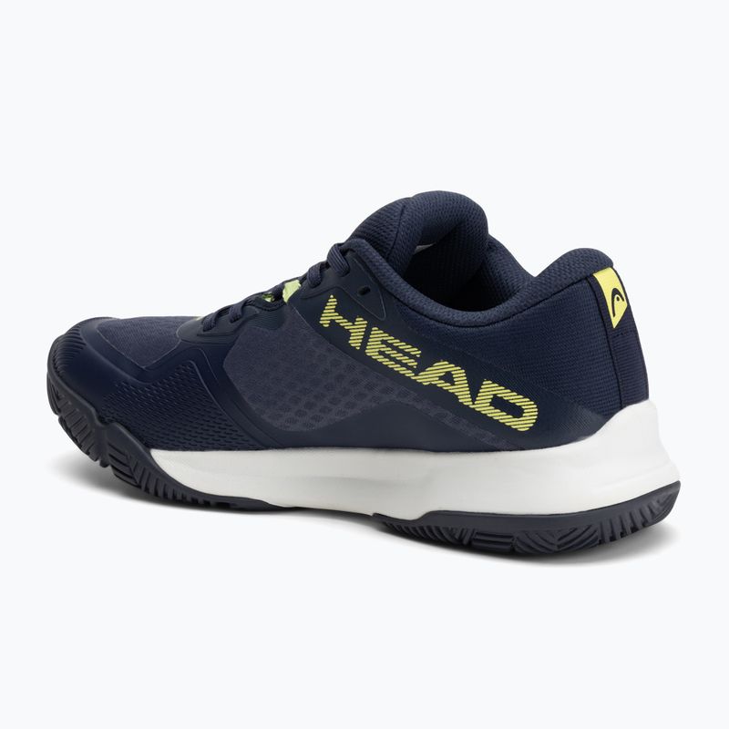 Vyriški padelio batai HEAD Motion Team navy/ lime 3