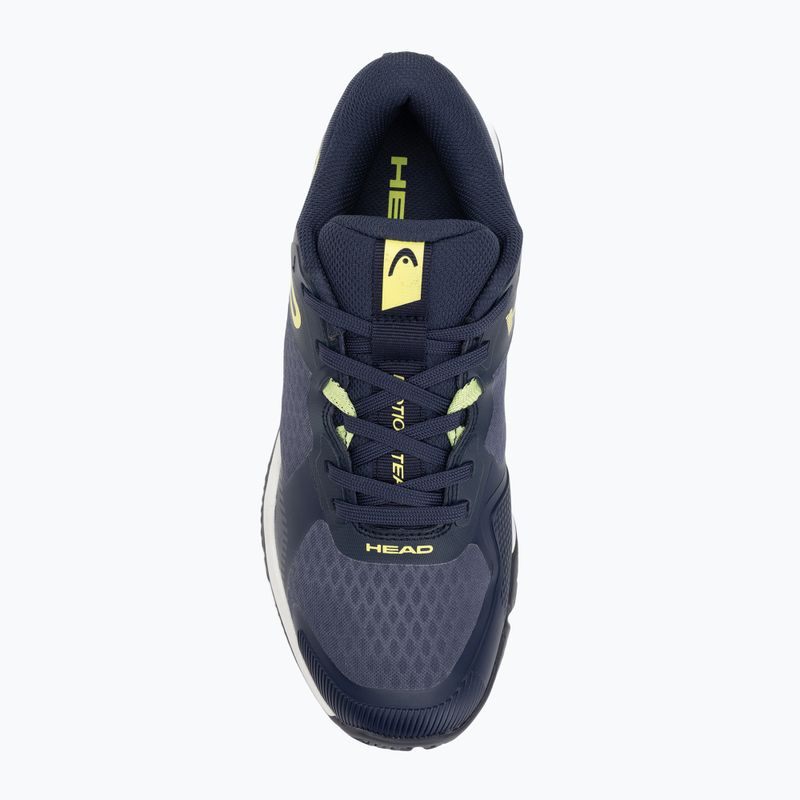 Vyriški padelio batai HEAD Motion Team navy/ lime 5