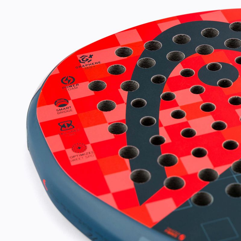 HEAD Graphene 360+ Delta Elite With CB raudona/juoda irklentės raketė 228120 6