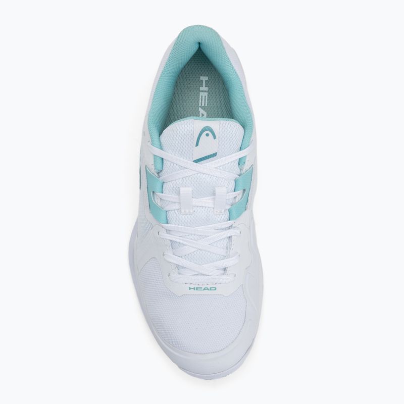 Moteriški teniso batai HEAD Sprint Evo 3.5 Clay white/ turquise 5