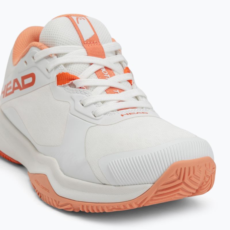 Moteriški padelio batai HEAD Motion Team white/ coral 7