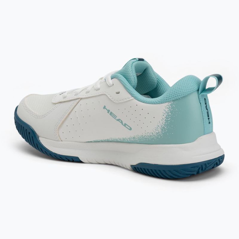 Vaikiški teniso batai HEAD Sprint Court 4.0 white/ turquise 3