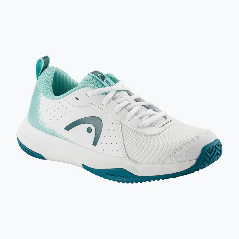 Vaikiški teniso batai HEAD Sprint Court 4.0 white/ turquise 8