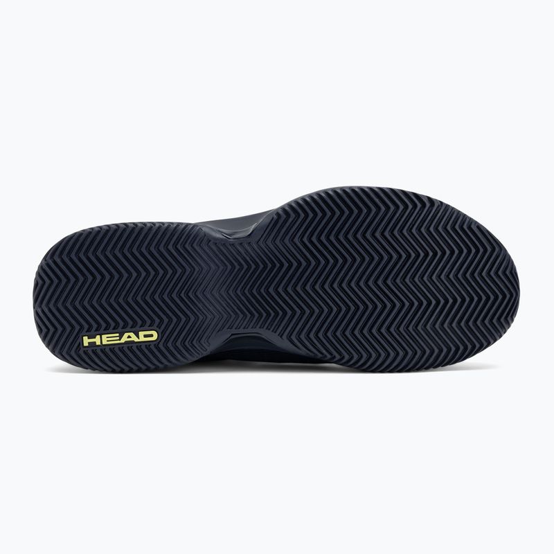 Vyriški teniso batai HEAD Revolt Evo 2.0 Clay navy/ lime 4