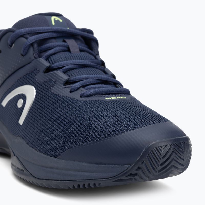Vyriški teniso batai HEAD Revolt Evo 2.0 Clay navy/ lime 7