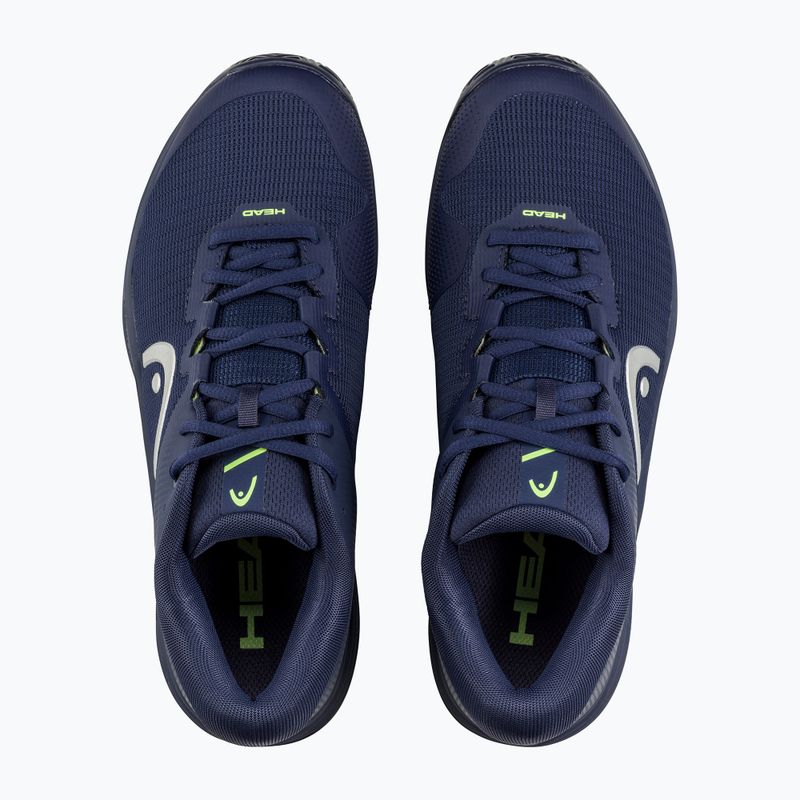 Vyriški teniso batai HEAD Revolt Evo 2.0 Clay navy/ lime 4