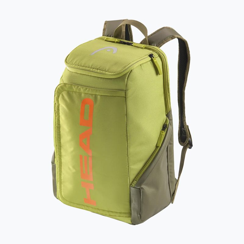 Teniso kuprinė HEAD Pro Backpack 28 l green/orange 2