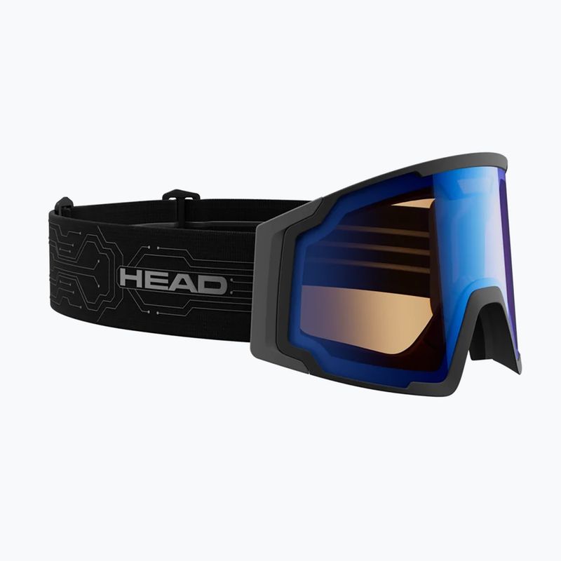 Slidinėjimo akiniai HEAD Neves Sunscreen black/blue 2