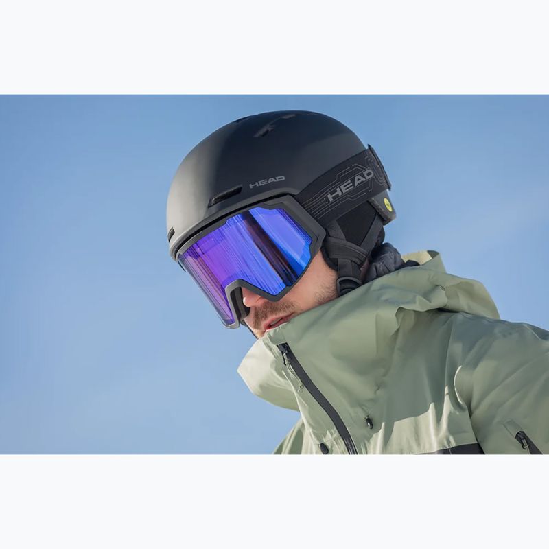 Slidinėjimo akiniai HEAD Neves Sunscreen black/blue 7