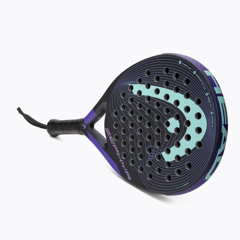 Padelio raketė HEAD Zephyr black/purple 2