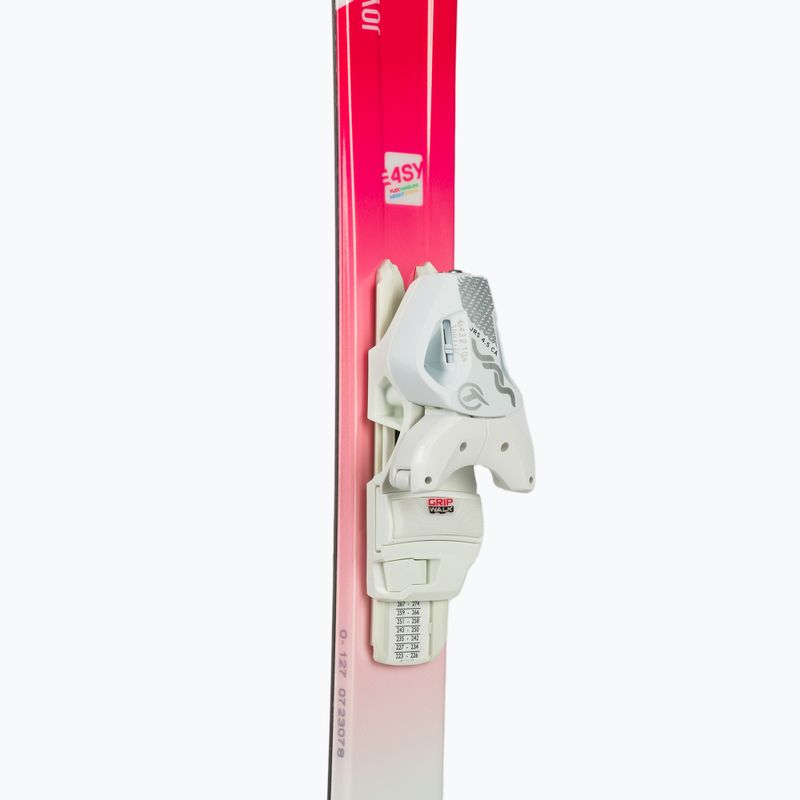 Vaikiškos slidės HEAD Joy Easy Jrs + Jrs 7.5 baltos ir rožinės spalvos 314341 6