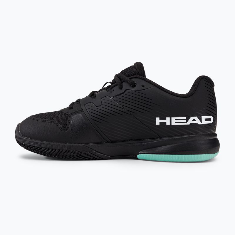 Vyriški teniso batai HEAD Revolt Court black/teal 7
