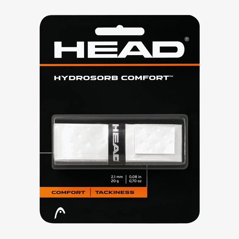 Padelio rakečių apvijos HEAD HydroSorb Comfort white