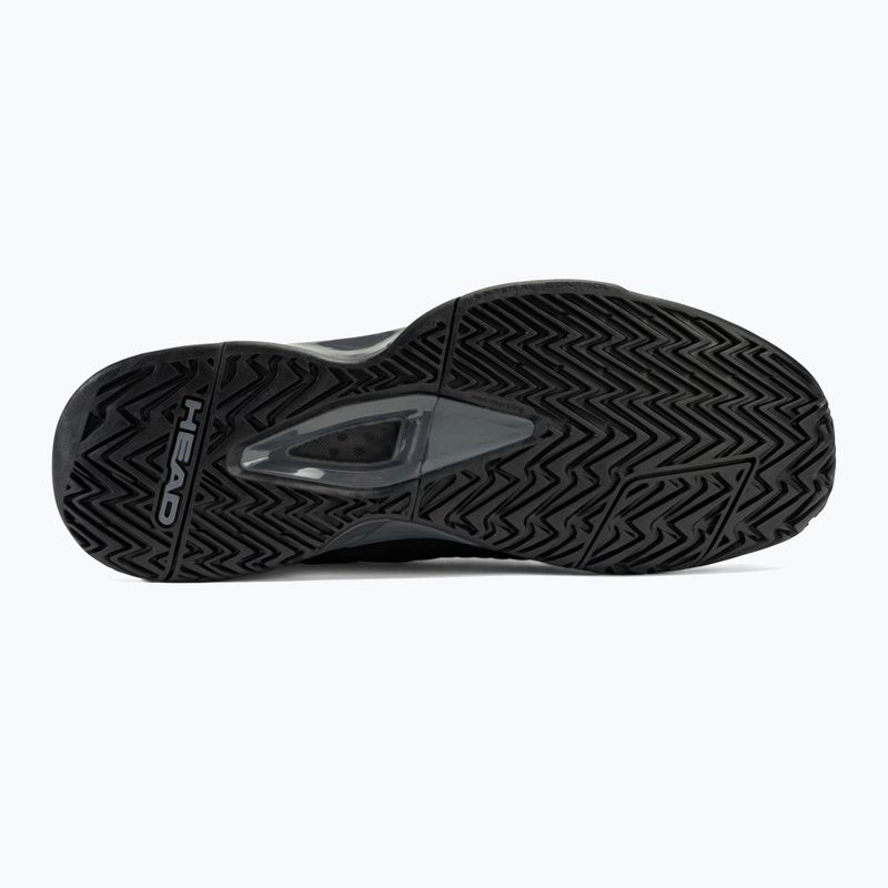 Vyriški teniso bateliai HEAD Revolt Pro 4.5 black/dark grey 4