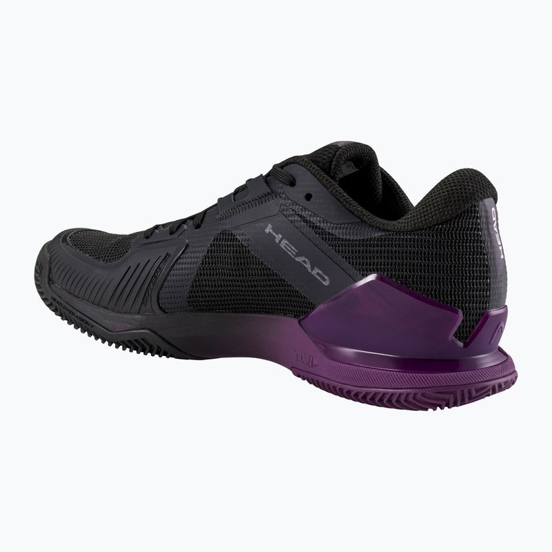 Moteriški teniso batai HEAD Sprint Pro 4.0 Clay black/ purple 2