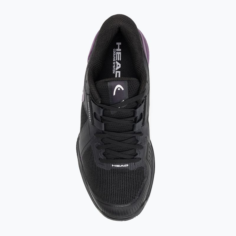 Moteriški teniso batai HEAD Sprint Pro 4.0 Clay black/ purple 5