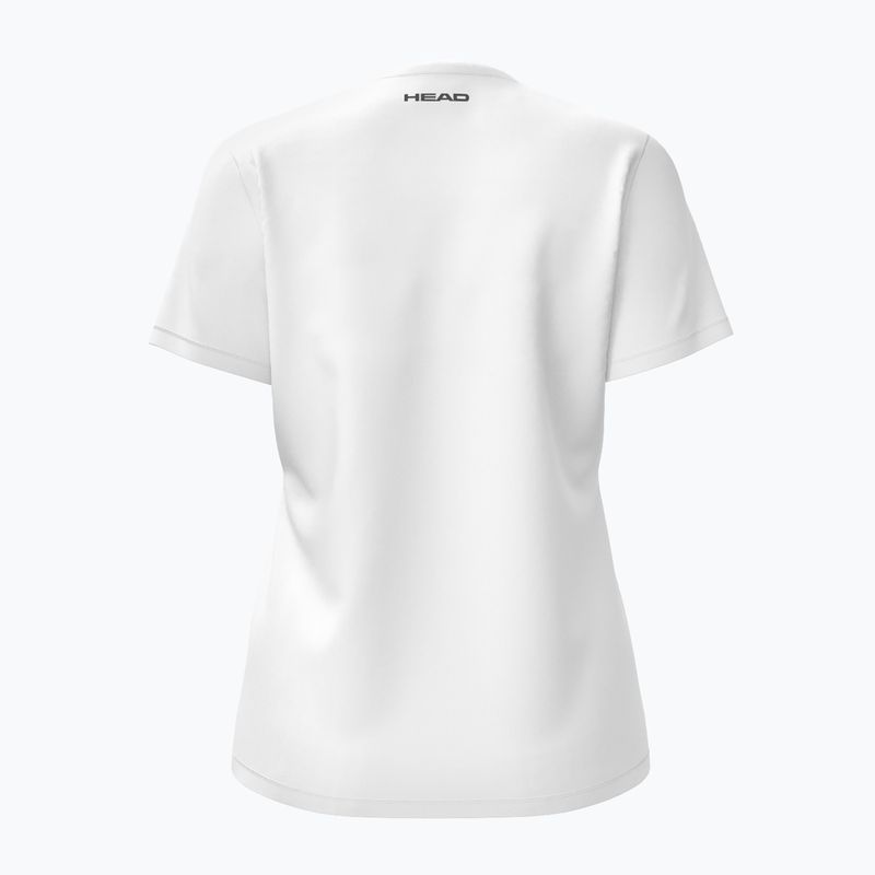 Moteriški teniso marškinėliai HEAD Club Original W white 2