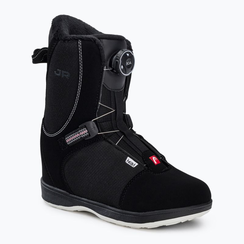 Vaikiški snieglenčių batai HEAD Jr Boa black 355308