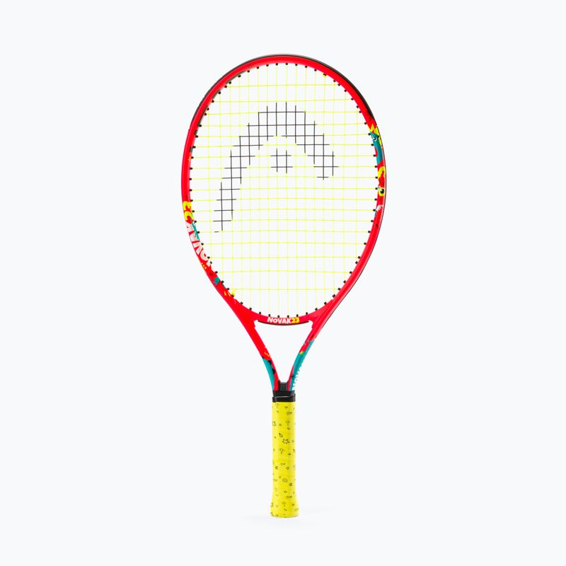 HEAD Novak 23 vaikiška teniso raketė raudona/geltona 233510