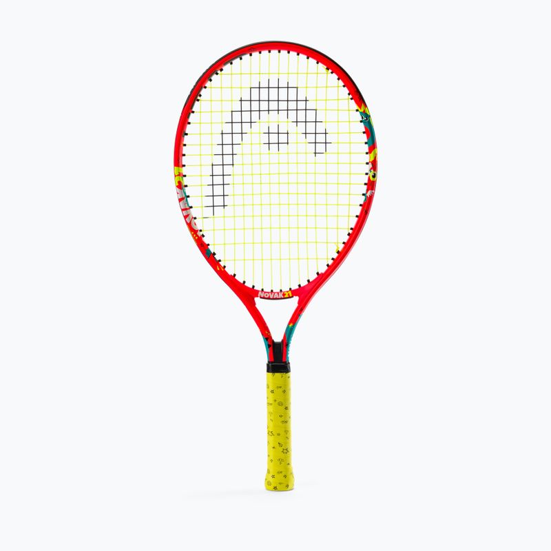 HEAD Novak 21 vaikiška teniso raketė raudona/geltona 233520