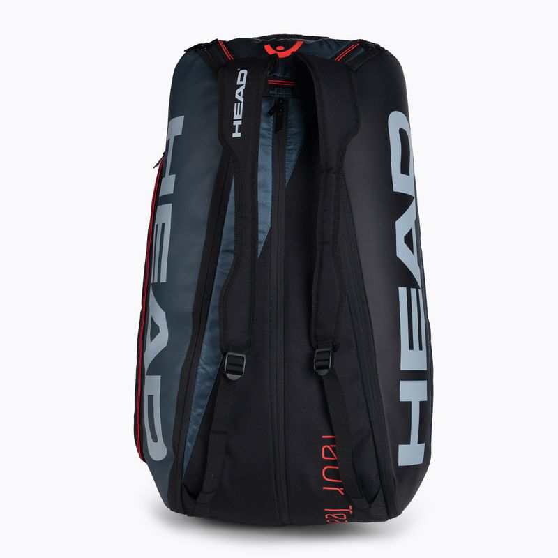 HEAD Tour Team 12R Monstercombi teniso krepšys 61 l juoda/pilka 283130 4