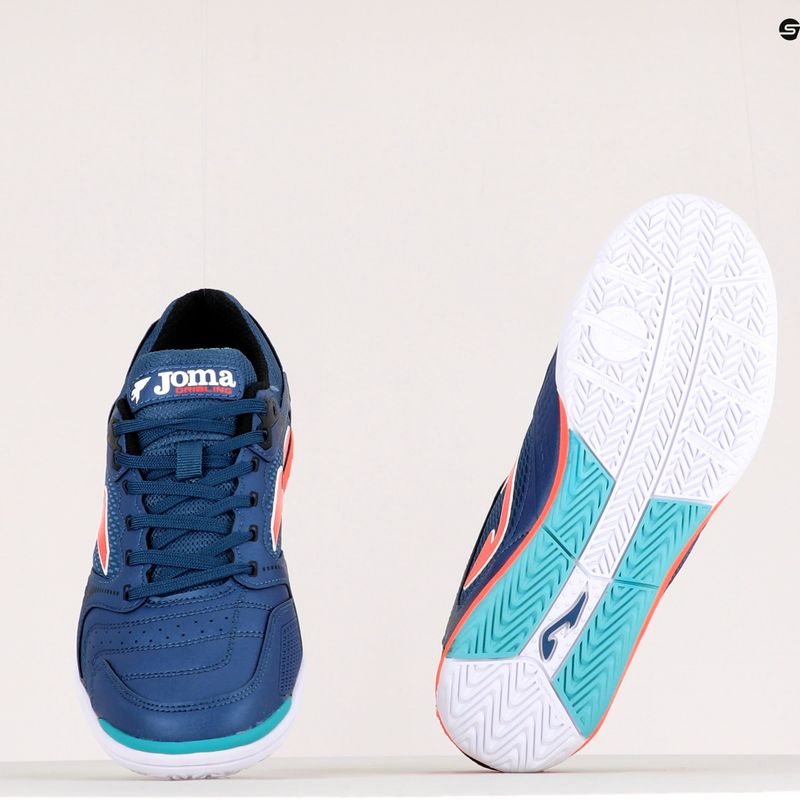 Vyriški futbolo bateliai Joma Dribling IN navy coral 10