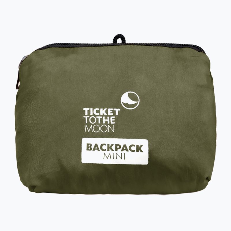 Kuprinė Ticket To The Moon Mini 15 l green/khaki 2