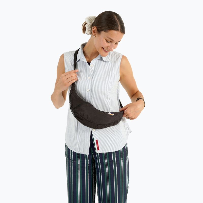 Maža rankinė ant peties Ticket To The Moon Upcycled Sling black 8
