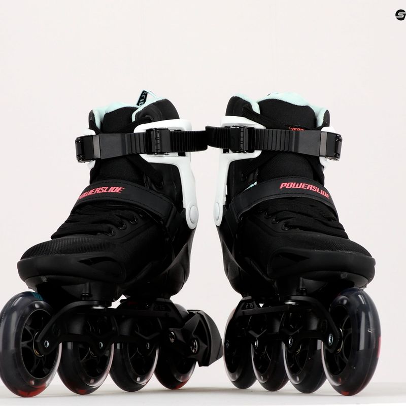 Powerslide moteriški riedučiai Phuzion Radon Teal 90 black 902011 14