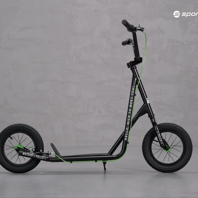 Meteor Yello motoroleris juodas 9