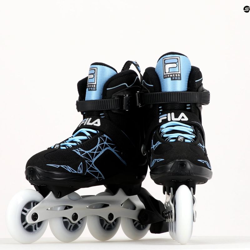 Moteriški FILA Legacy Pro 84 black/light blue riedučiai 9