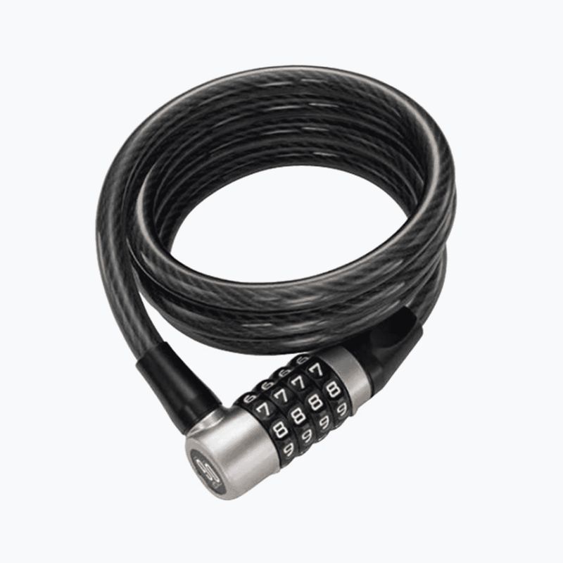 Dviračių užraktas OnGuard 5819 Rope SZYFR black ONG-5819