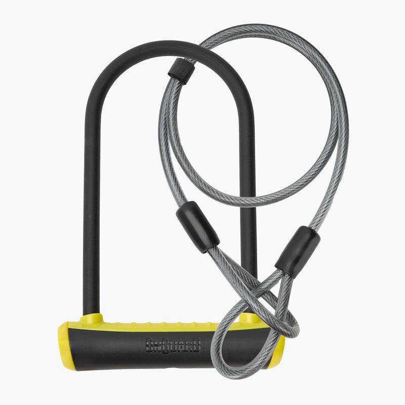 Dviračio užraktas OnGuard Neon 8154YL U-Lock black/yellow