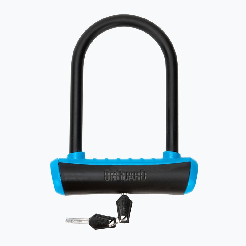 Dviračio užraktas OnGuard Neon 8155BU U-Lock black/blue 2