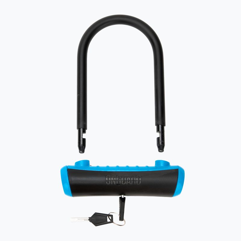 Dviračio užraktas OnGuard Neon 8155BU U-Lock black/blue 3
